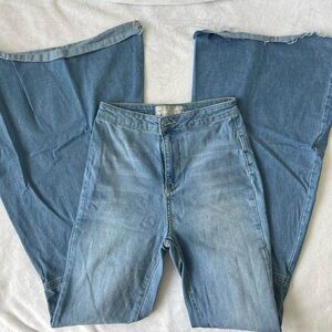 Free People just float on flare jeans